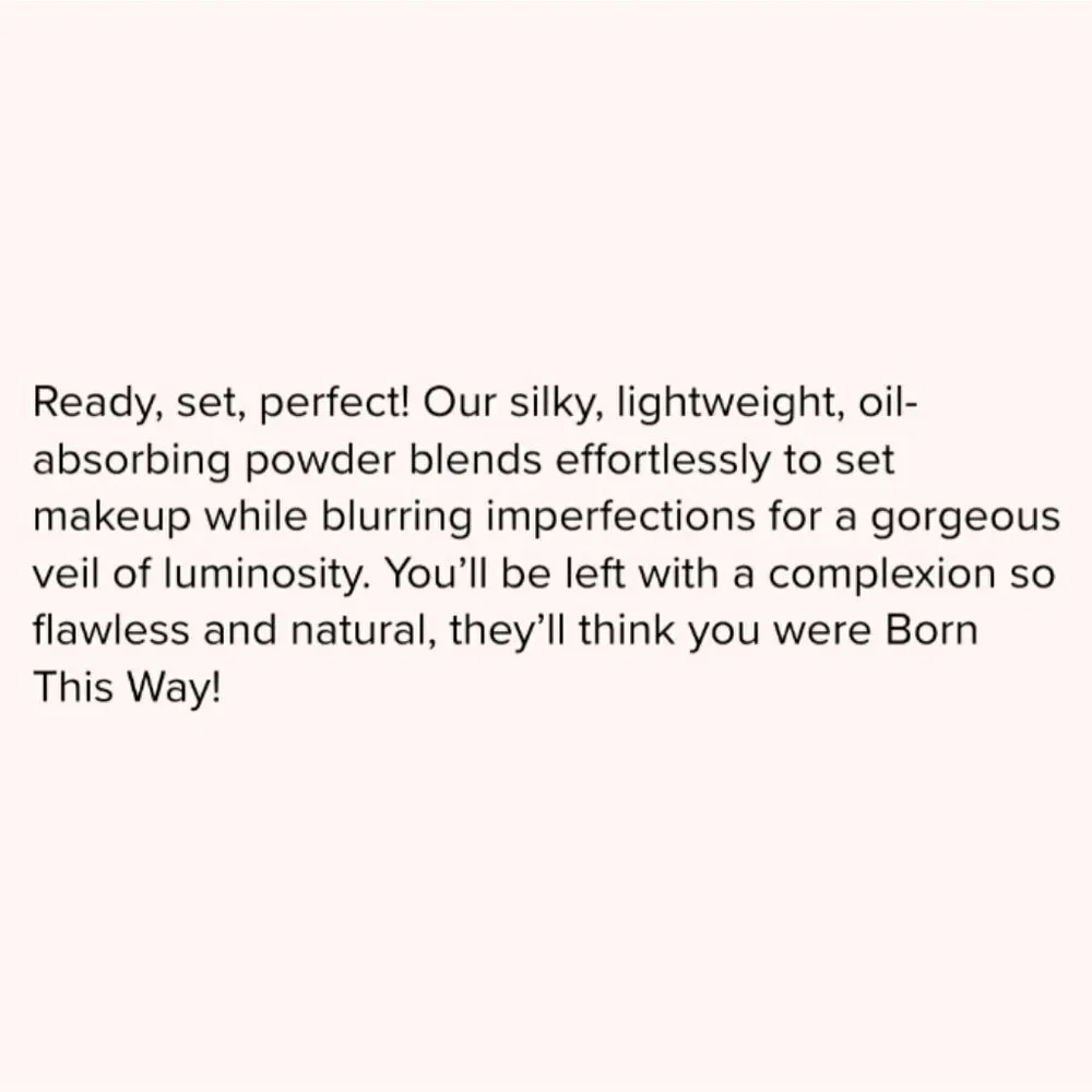Too Faced MEDIUM Born This Way Ethereal Finishing Powder